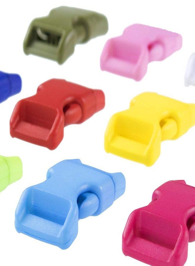 Craft County 60 Pack - 12 Colors - 5/8-Inch Quick Side Release Plastic Buckles - Image 5
