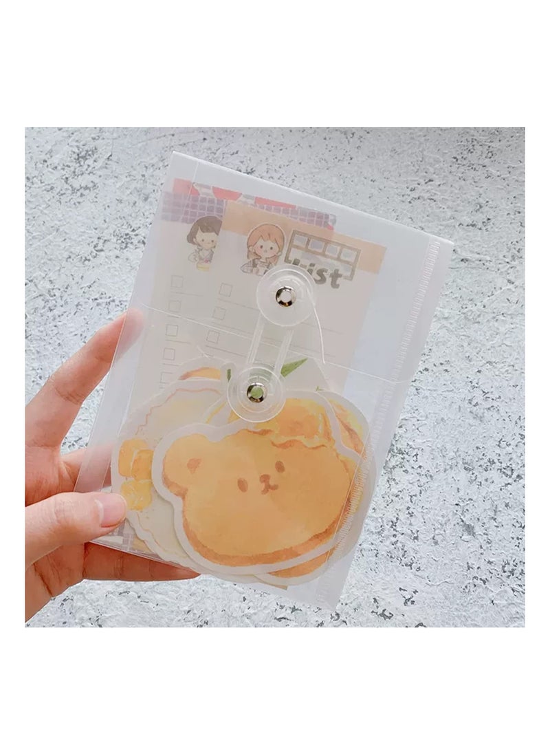 Y&D - 10PCS A6 Expanding File Folder for Greeting Cards, Index Cards Organizer Waterproof Tax Item Coupons, Receipt, - Image 1