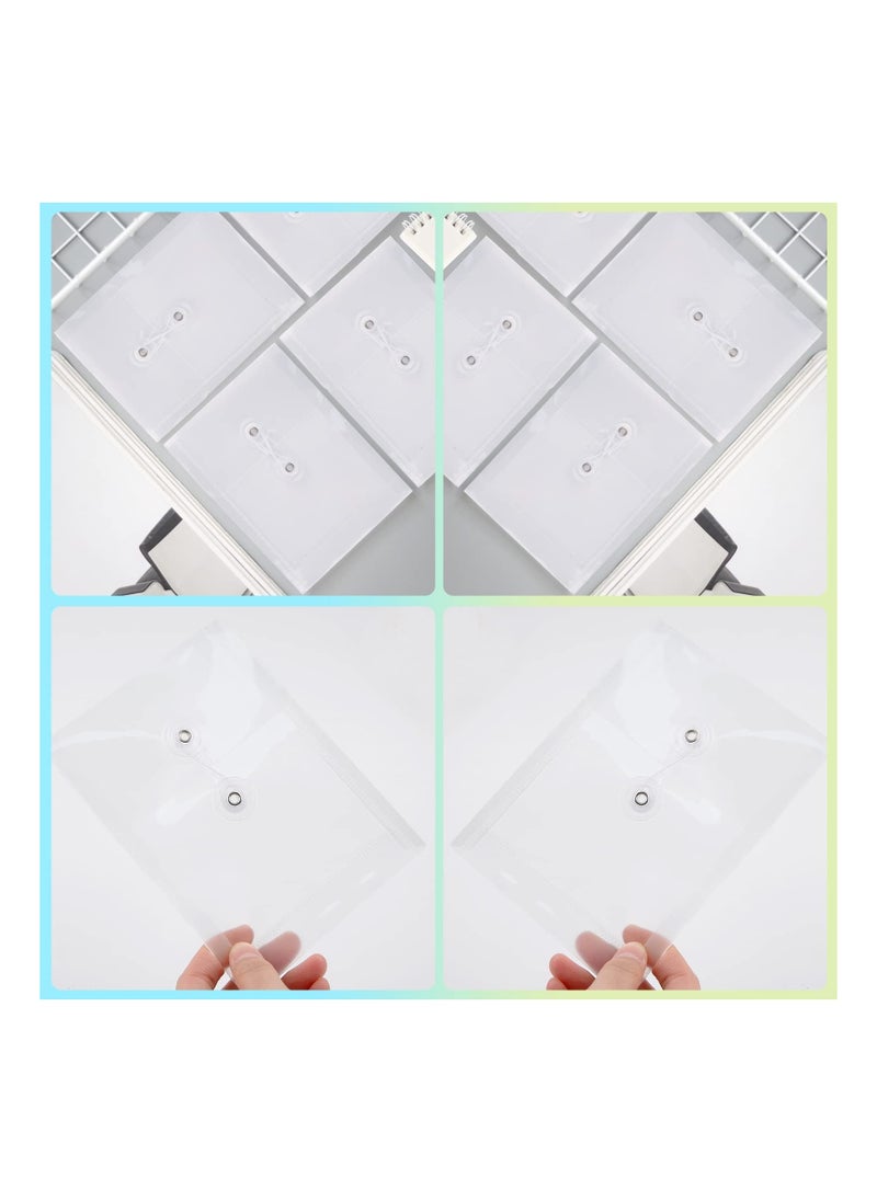 Y&D - 10PCS A6 Expanding File Folder for Greeting Cards, Index Cards Organizer Waterproof Tax Item Coupons, Receipt, - Image 1