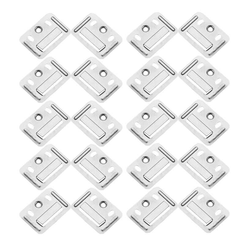 200pcs Wall Panel Clamps Furniture Clamps Integrated Wall Panel Fixing Piece - Image 1