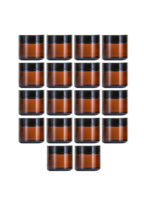18-pcs cosmetic container bottles