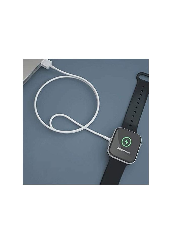 Wulf Essentials Magnetic Wireless Charging Dock USB Charger Cable For Apple iWatch (Series 5/4/3/2) White  - Image 2