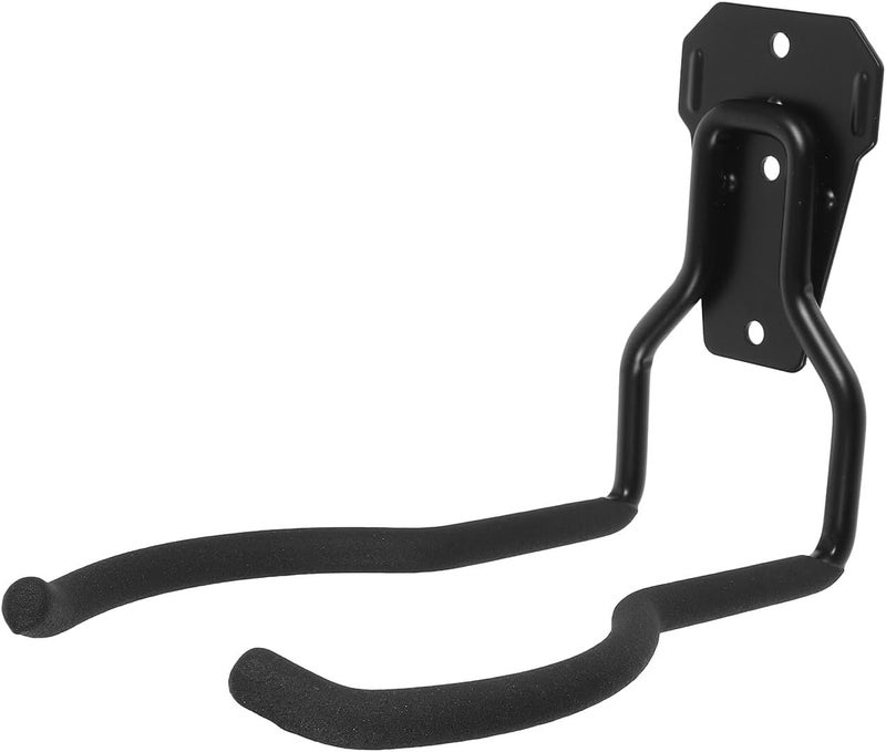 Heavy Duty Garage Wall Hooks Multipurpose Storage Hanger for Lawn Mower and Power Tools Black 1pcs - Image 1