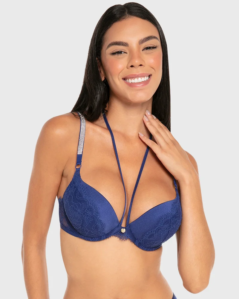 ايسلا اند ايفي Isla & Evie Wired Double Pushup Plunge Bra