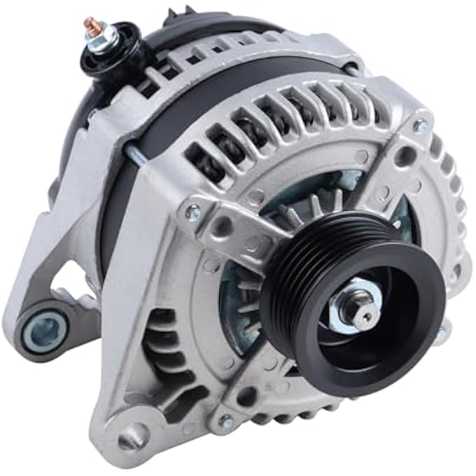 MISIOEK Alternator 160 AMP Compatible with Dodge Ram 1500,Durango,Nitro & Jeep Grand Cherokee,Commander,Liberty & Chrysler Aspen 11240N-6G1 - Image 1