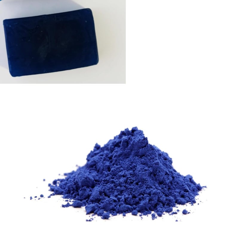 HWC Trading Moroccan Blue Nila Powder 50g & Solid Soap Set – Natural Brightening & Tan Removal – Deep Cleansing & Skin Purifying – For Face & Body – Suitable for All Skin Types (3) - Image 1