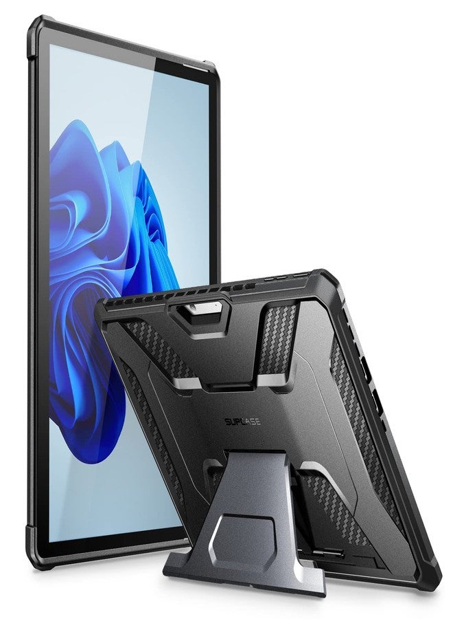 SUPCASE [UB PRO Series] Case Designed For Microsoft Surface Pro 9, Full-Body Kickstand Rugged Protective - Black - Image 1