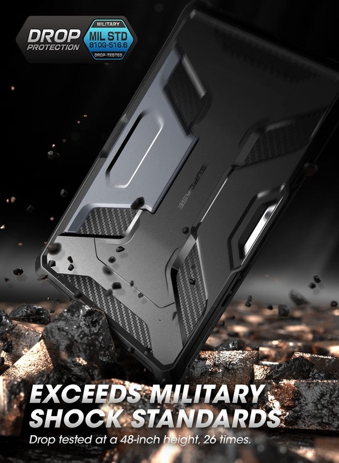 SUPCASE [UB PRO Series] Case Designed For Microsoft Surface Pro 9, Full-Body Kickstand Rugged Protective - Black - Image 2