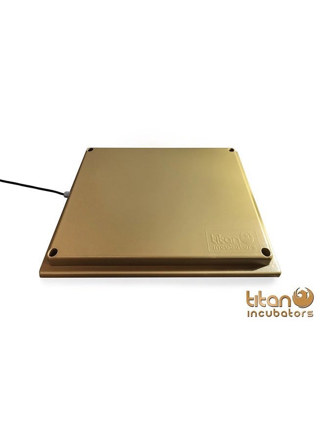 Titan Incubators Chick Heating Plate/Brooder Hen – Heat Lamp Replacement - Up to 25 – 12” x 12” - Image 3