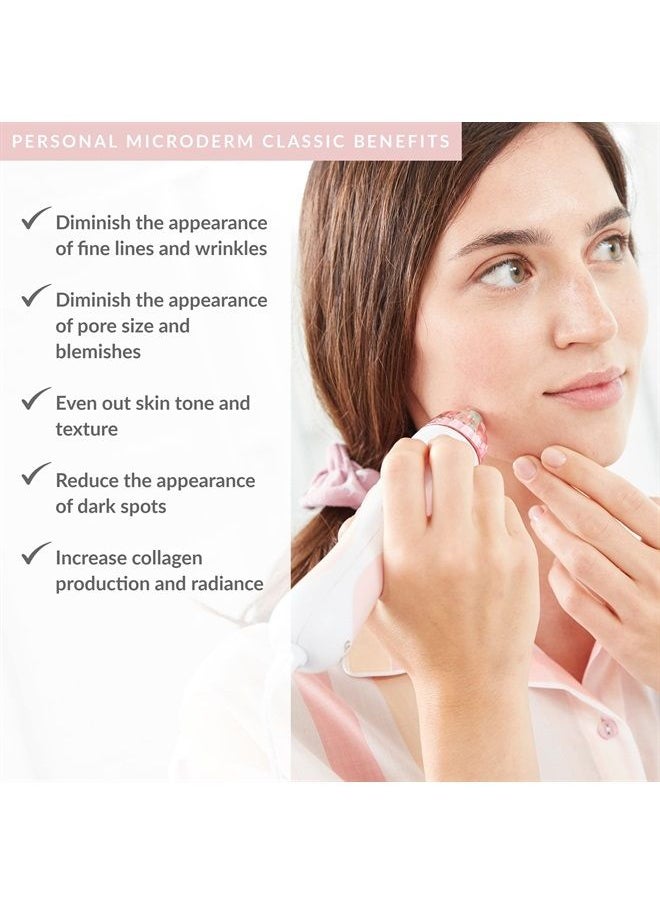 PMD Beauty PMD Personal Microderm Classic - At-Home Microdermabrasion Machine with Kit for Face & Body - Exfoliating Crystals and Vacuum Suction for Fresh and Radiant Skin  - Image 2