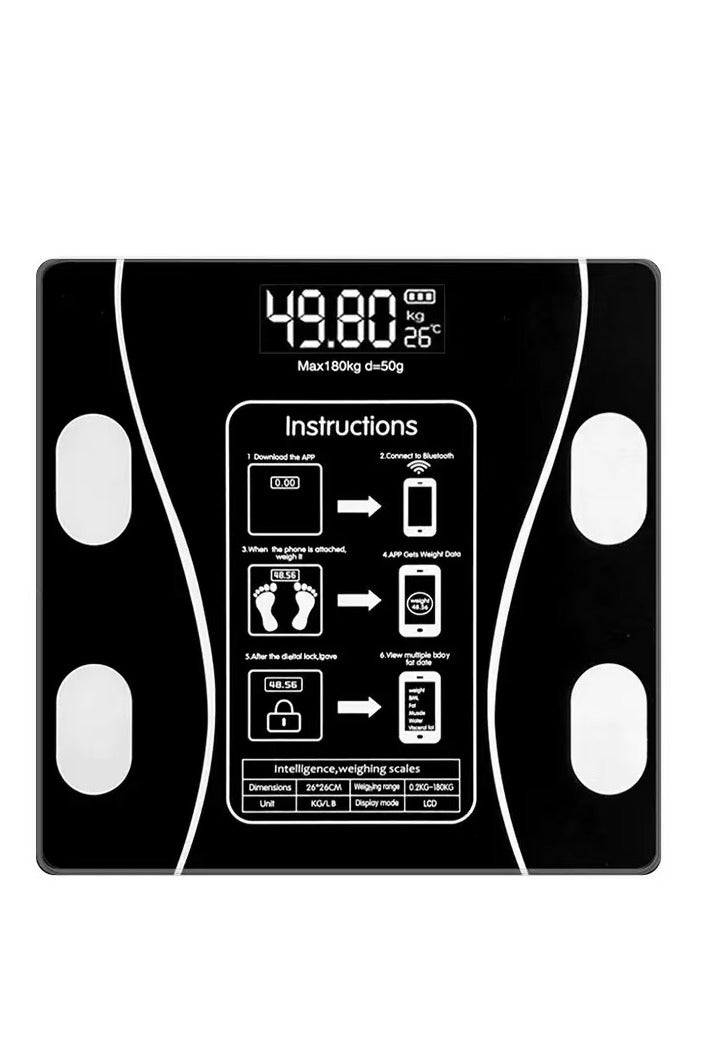 Smart electronic weighing scale with USB charging function - Image 1