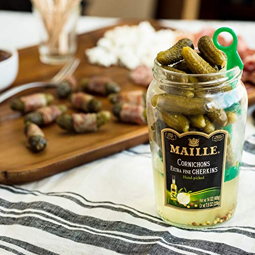 Maille Pickles Cornichons Original The perfect cornichon for garnishing a gourmet sandwich or snacking Product of France 135 oz - Image 5