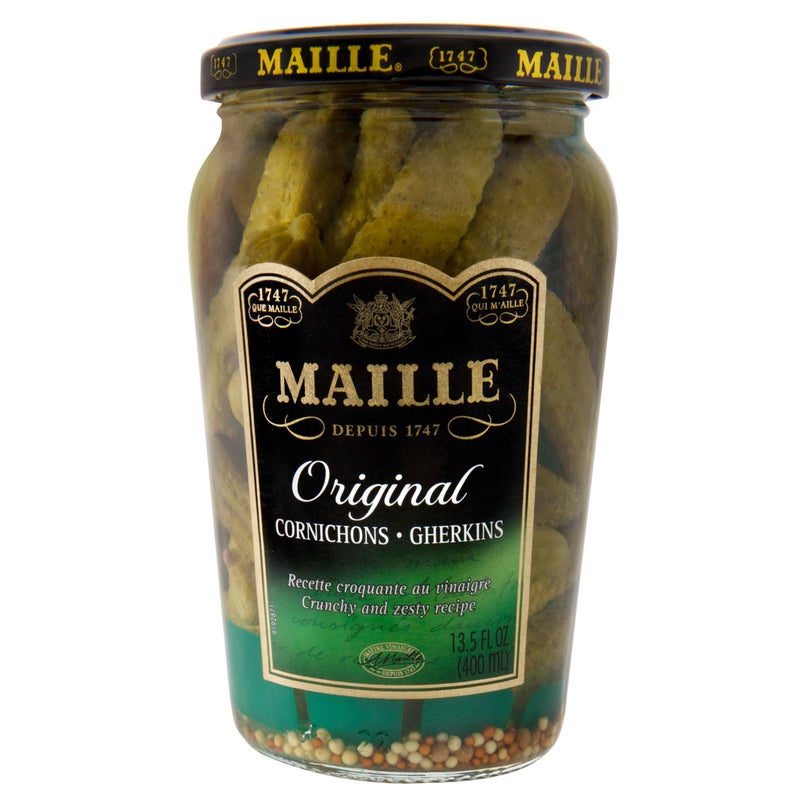 Maille Pickles Cornichons Original The perfect cornichon for garnishing a gourmet sandwich or snacking Product of France 135 oz - Image 3
