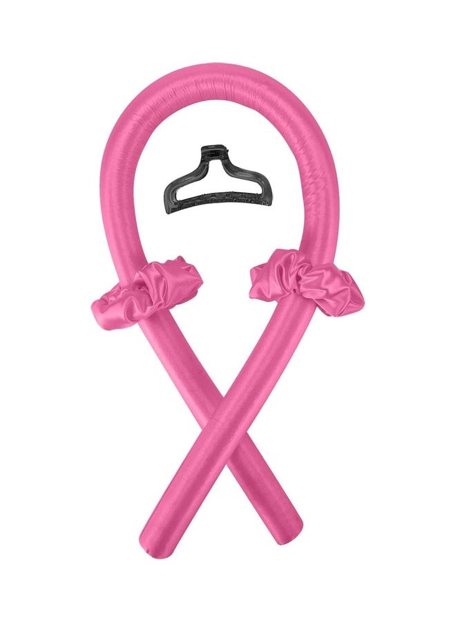 نيبمينينت مجموعة بكرات تمويج الشعر بدون استخدام الحرارة وردي