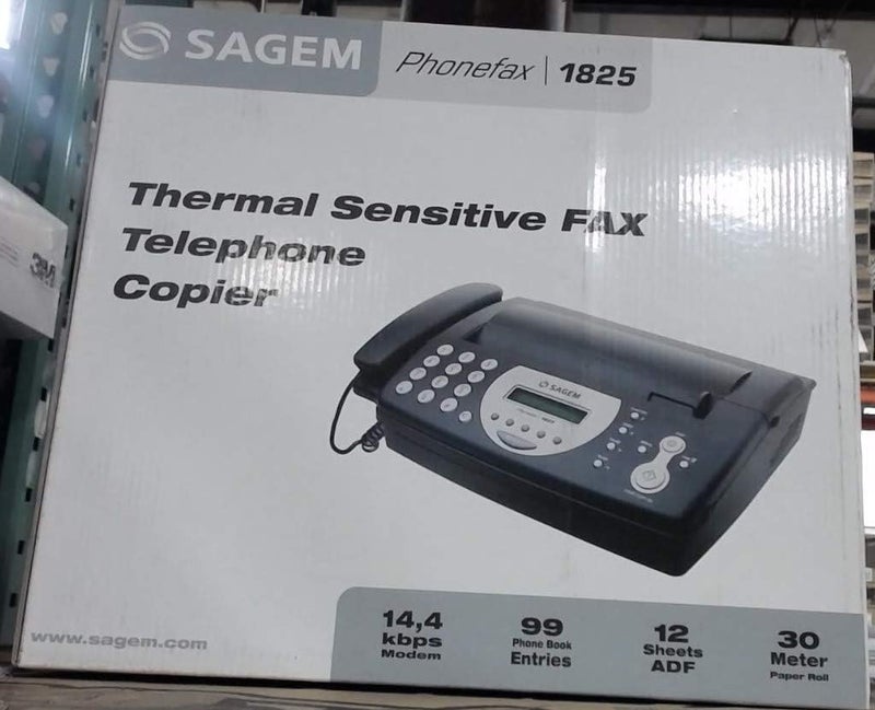 SAGEM 1825 PHONEFAX Machine BK - HFC242 - Image 1