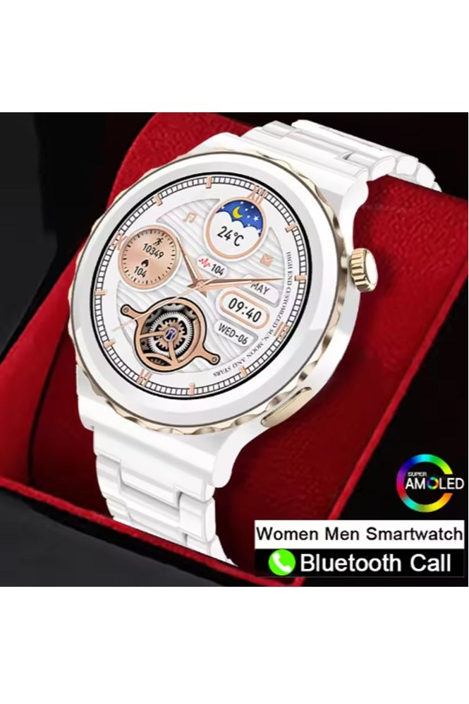 RollsTimi  Smart Bluetooth Watch, 1.32-Inch IPS Full Touch Screen, Vibration Reminder, Bluetooth 4.0, Multi-Language Selection, Dual Buttons, Multi-Sports Mode, Message Reminder，Smartwatch - Image 1