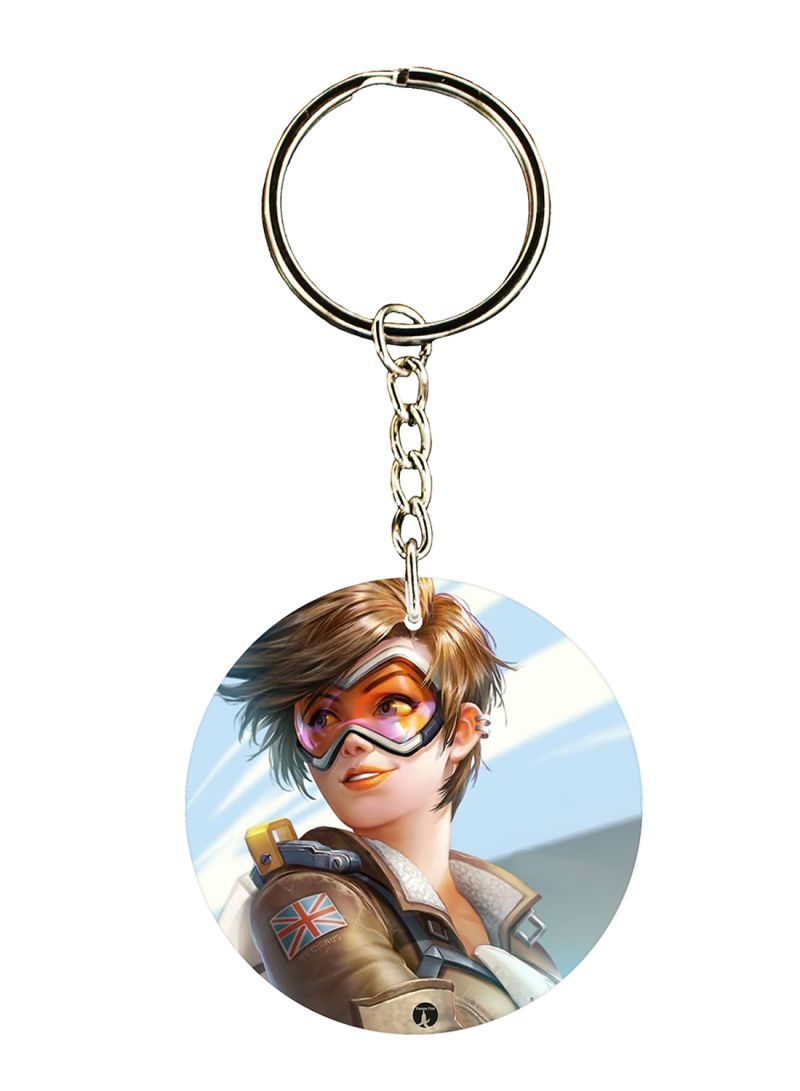 Overwatch Game Printed Keychain