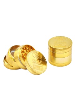 Generic 4 Layer Spice Crusher With Magnetic Lid Gold  - Image 1