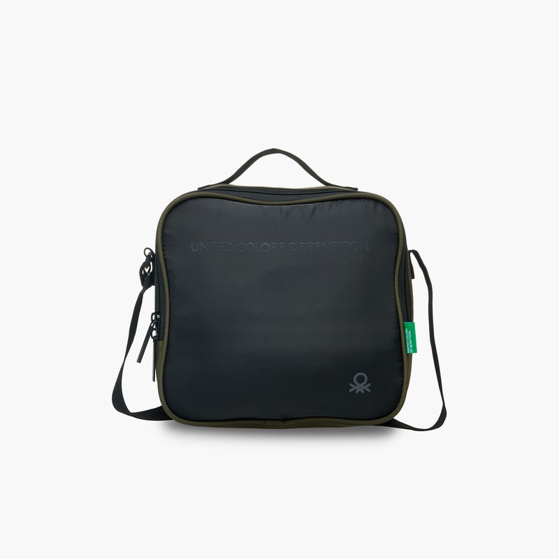 UNITED COLORS OF BENETTON Solid Lunch Bag in Black for Kids - Image 1