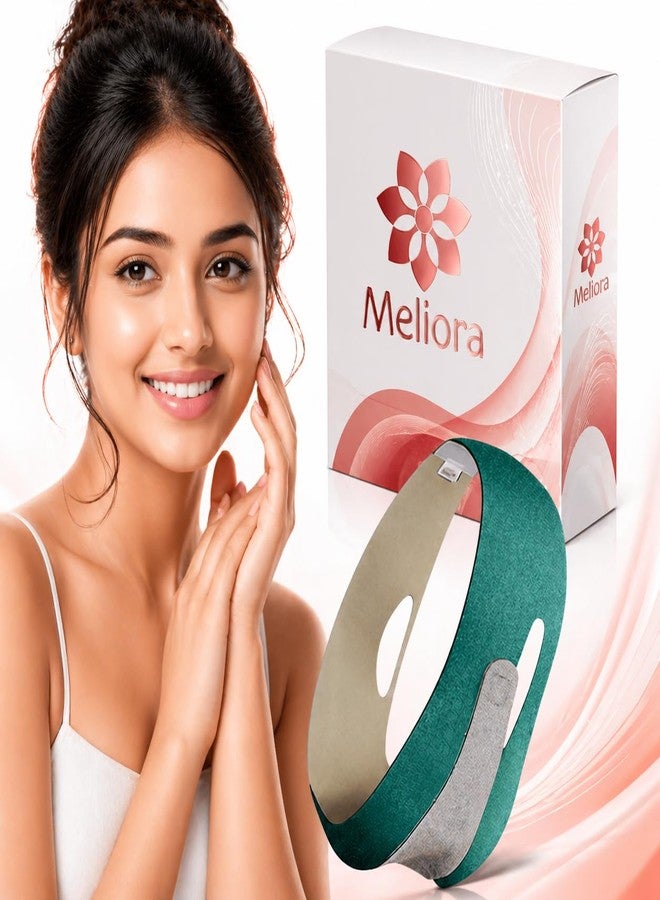 Meliora Face Slimming Strap, V Line Face Lifting Slimming belt, Double Chin Slimmer for Women and Men, V-Shaped Line Chin Up Face Lift Double Chin Belt - Image 1