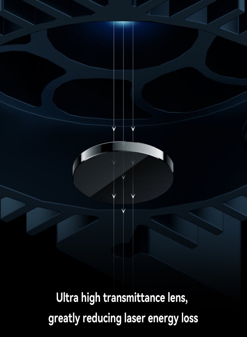 سكلبفون Ù…Ø¬Ù…ÙˆØ¹Ø© Ø¹Ø¯Ø³Ø§Øª SCULPFUN S9 Ø§Ù„Ø£ØµÙ„ÙŠØ©ØŒ 3 Ù‚Ø·Ø¹ Ù…Ù† Ø§Ù„Ø¹Ø¯Ø³Ø§Øª Ø§Ù„Ù‚ÙŠØ§Ø³ÙŠØ© Ø§Ù„Ø£ØµÙ„ÙŠØ© + 2 ØºØ·Ø§Ø¡ Ø£ÙƒØ±ÙŠÙ„ÙŠÙƒ Ø´Ù�Ø§Ù� Ù„Ù„ØºØ§ÙŠØ© ÙˆÙ…Ø¶Ø§Ø¯ Ù„Ù„Ø²ÙŠØª ÙˆØ§Ù„Ø¯Ø®Ø§Ù† ÙˆØ¹Ù…Ø± Ø®Ø¯Ù…Ø© Ø·ÙˆÙŠÙ„ Ù„Ù„ØºØ§ÙŠØ© ÙˆØ³Ù‡Ù„ Ø§Ù„ØªØ±ÙƒÙŠØ¨ - Image 3