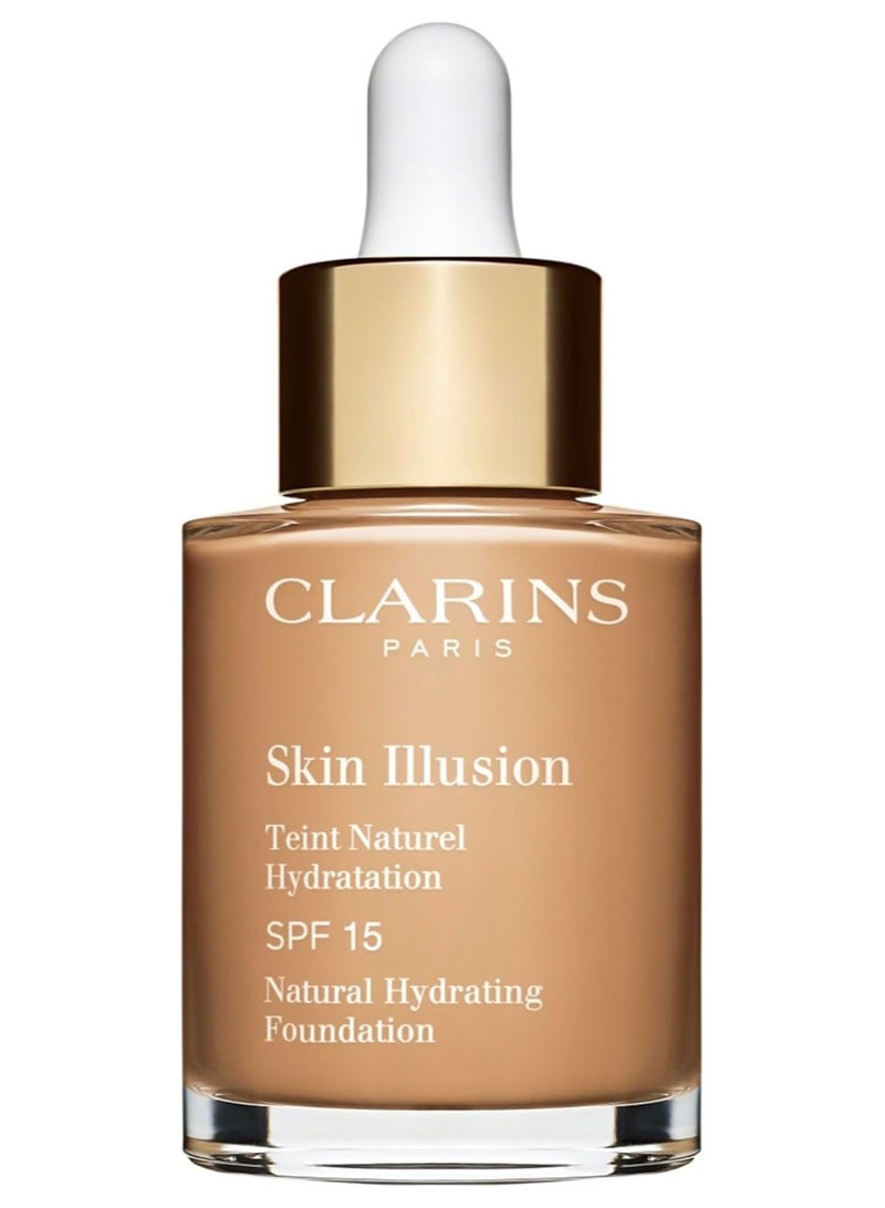 Clarins SKIN ILLUSION teint naturel hydratation #111-auburn 30 ml - Image 1