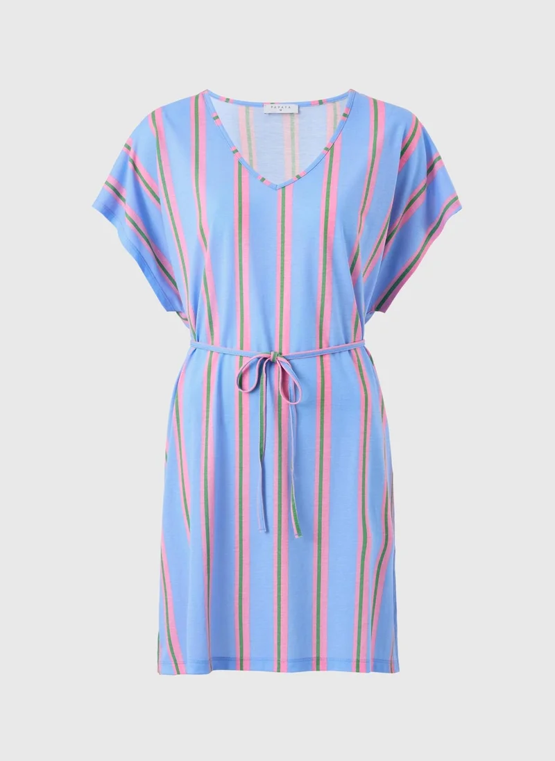 ماتلان Blue Stripe Kaftan