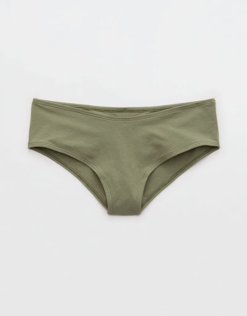 Aerie Superchill Cotton Ruched Cheeky Underwear
