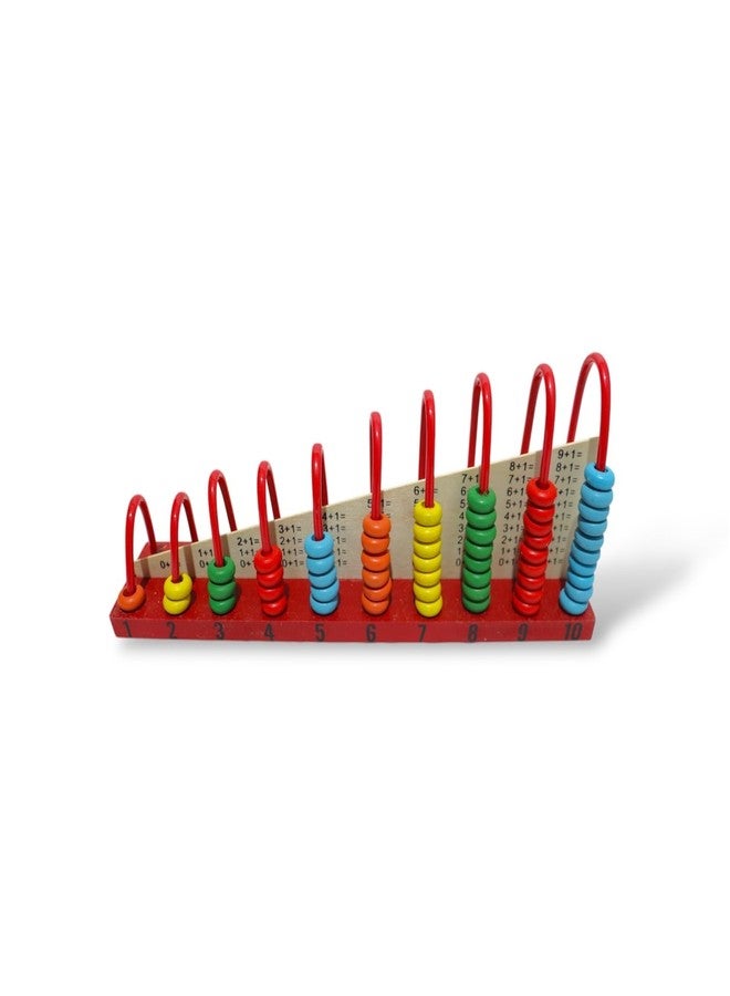 Kafron Wooden Mathematics Learning Abacus, Educational Counting Calculation Shelf with Colourful Beads - Image 5