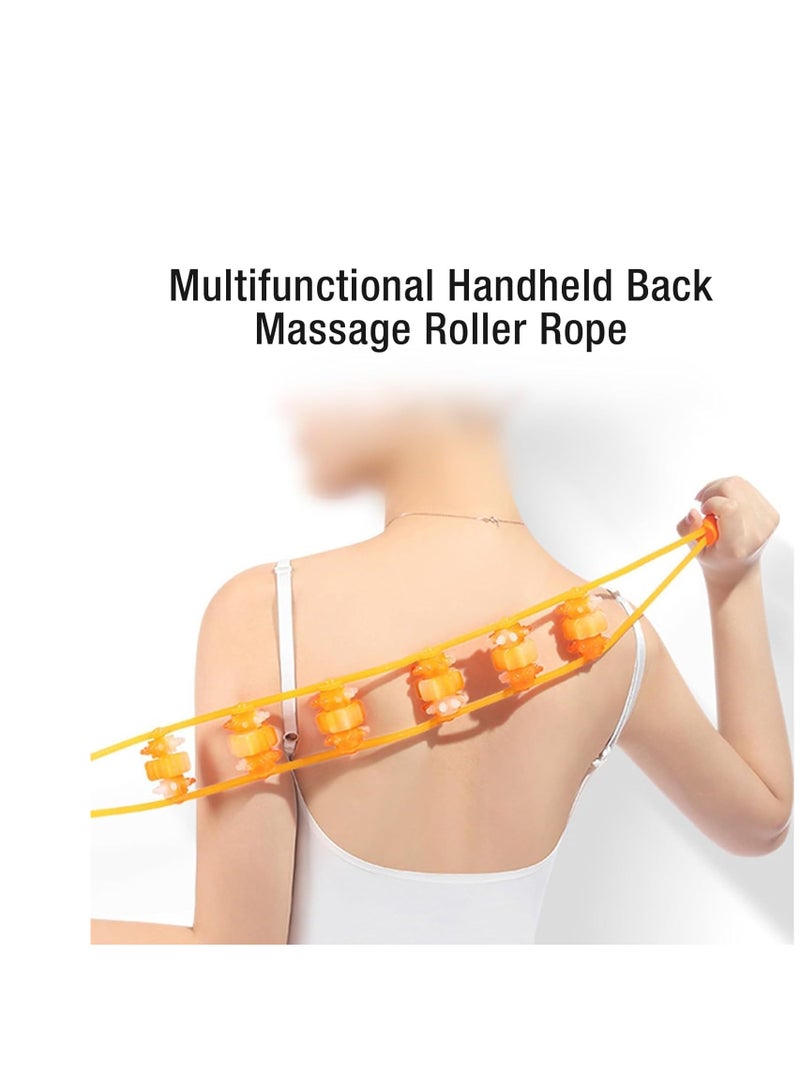 Plan A Handheld Neck Massager for Deep Tissue Pain Relief - Pressure Point Massager Roller Machine, Self Massage Tool for Neck, Legs, Waist, Shoulder - Image 2