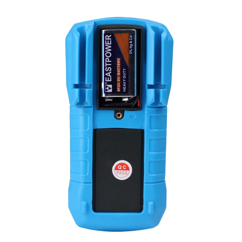 ADM01 مقياس متعدد رقمي (DMM) محمول مع شاشة LCD، نطاق ذاتي، مقياس لفولتية التيار المتردد/المتدفق والدرجة الحرارية، حماية عازلة مزدوجة، يقيس التيار والمقاومة والاستمرارية والتردد؛ يقوم باختبار الصمامات الترانزستورية والترانزستورات - Image 2