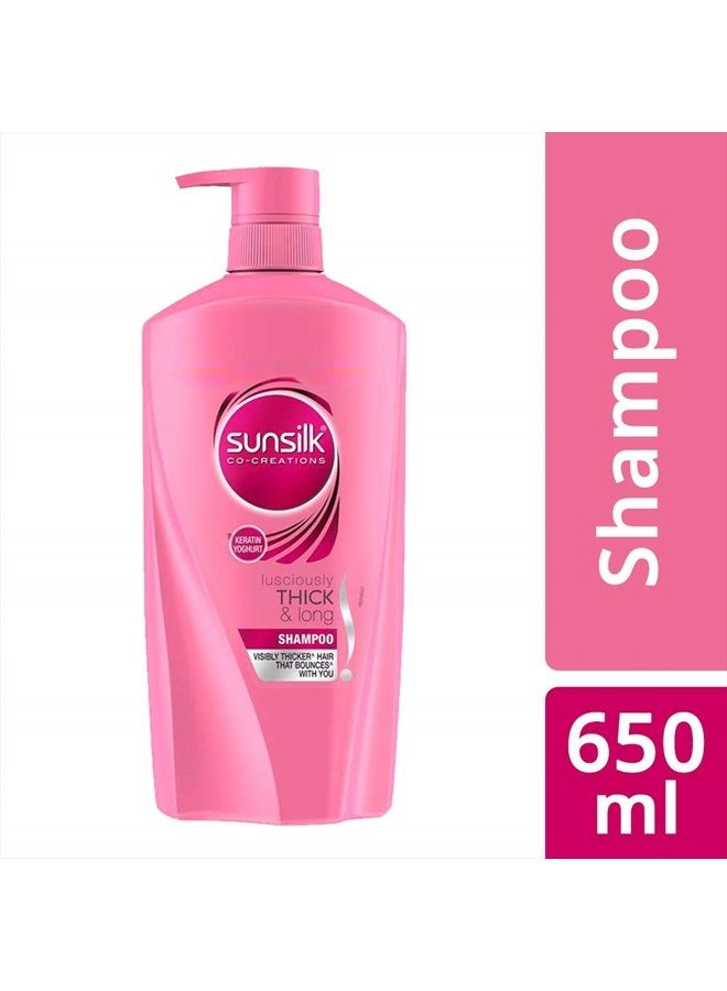 Sunsilk شامبو صن سيلك كثيف وطويل بشكل رائع، 650 مل - Image 2