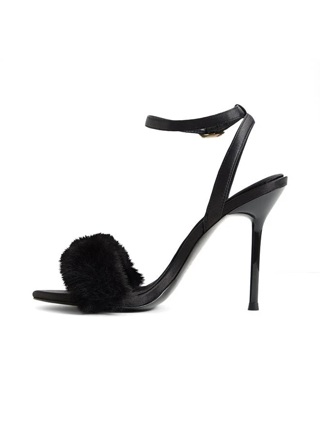 Aldo  Marilou Ladies Black Heeled Sandals for Women | Best Price UAE