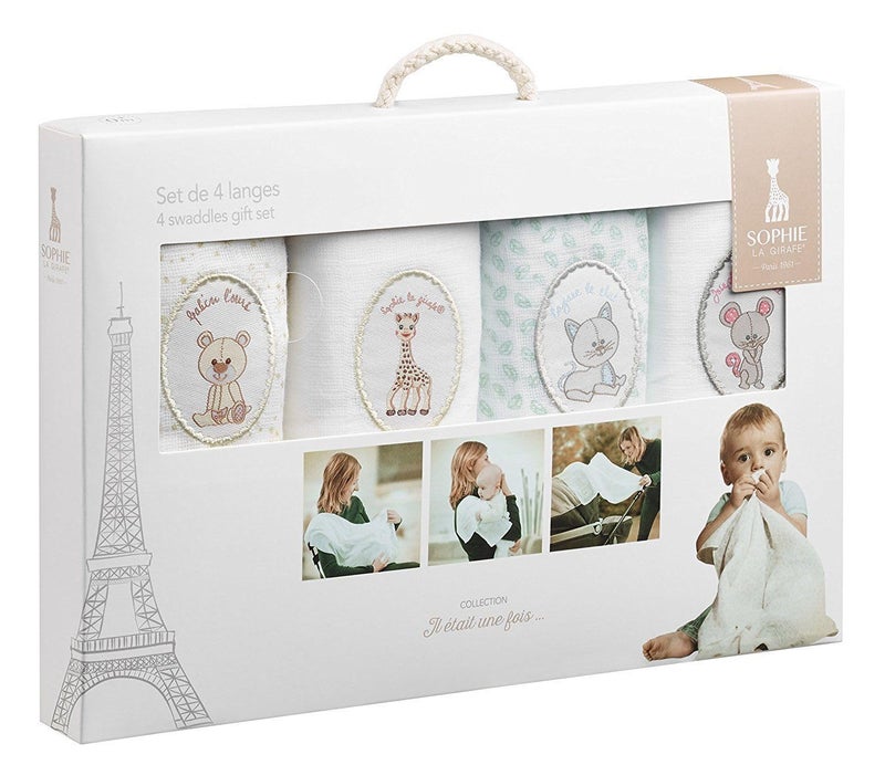 Sophie la girafe Muslins (Set of 4) - Image 1