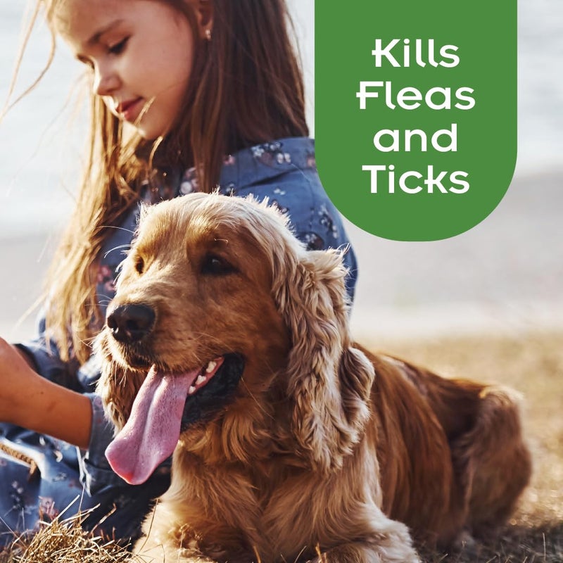 SENTRY Oatmeal Flea and Tick Shampoo for Dogs, Rid Your Dog of Fleas, Ticks, and Other Pests, Hawaiian Ginger Scent, 18 oz - Image 3
