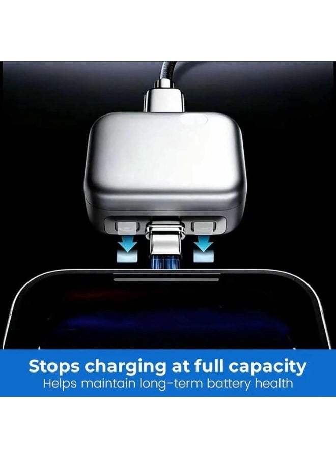 Gulf Trend محول USB-C للتحكم في الشحن الذكي مع حماية من الشحن الزائد وقطع الاتصال التلقائي ثنائي النواة شحن سريع 5A نواة نحاسية حل طاقة آمن عالي السرعة للأجهزة الذكية - Image 5