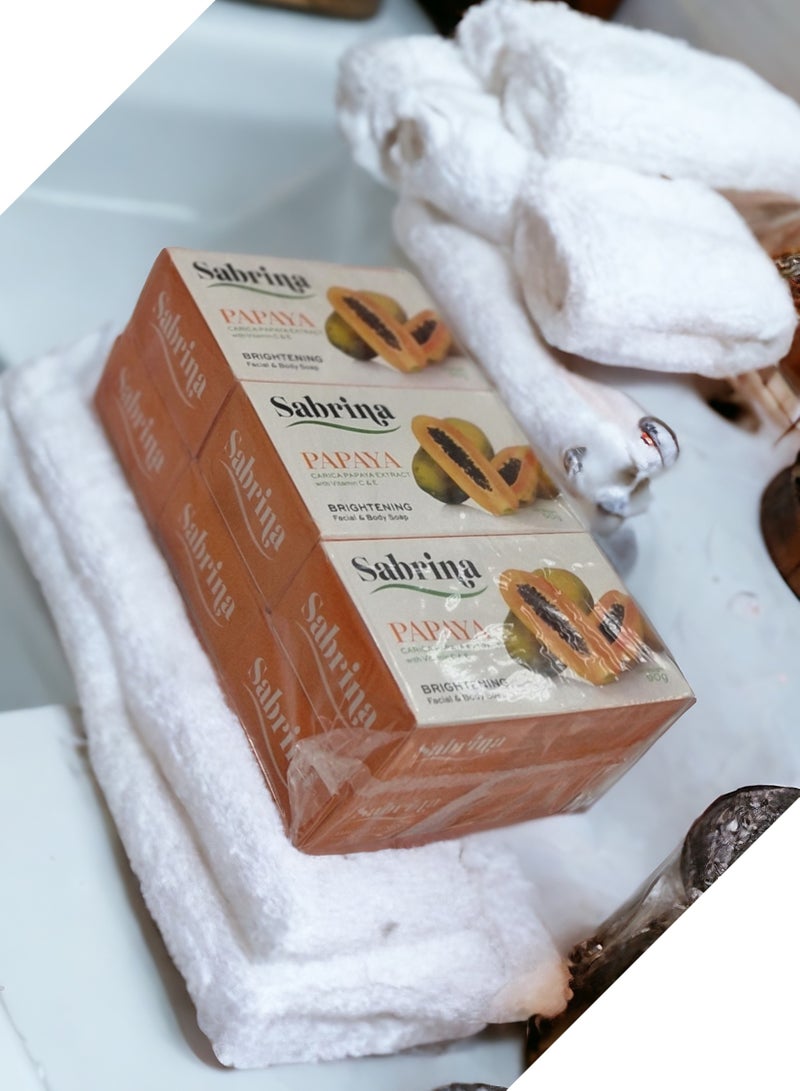 LanBa Semsem 3 kg,5kg Detergent washing Powder, and 6 pieces   Sabrina Facial Body Soap - Image 5