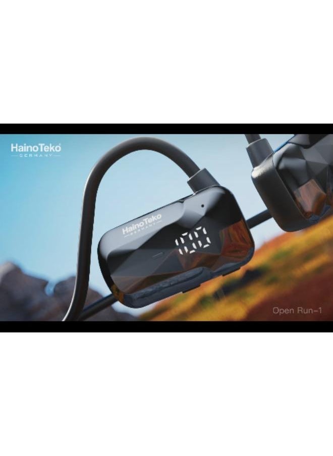 Haino Teko - Haino Teko Germany Open Run 1, Wireless Bluetooth Earphone with Super Clear Mic 3D Sound Effect - Image 1