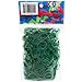 Rainbow Loom Dark Green Rubber Bands with 24 CClips 600 Count - Image 3