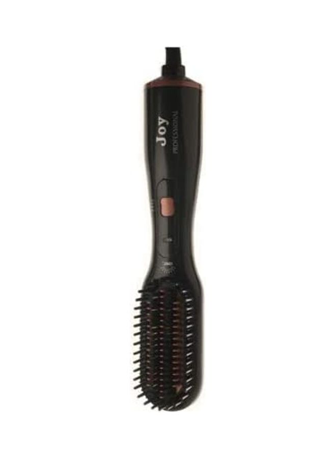 JOY CARE 3-in-1 Hair Styling Brush – Black Hot Air Brush for Drying, Straightening & Volumizing | Lightweight Blow Dryer Brush with Ionic Technology | Anti-Frizz, Fast Styling Tool for All Hair Types - Image 3