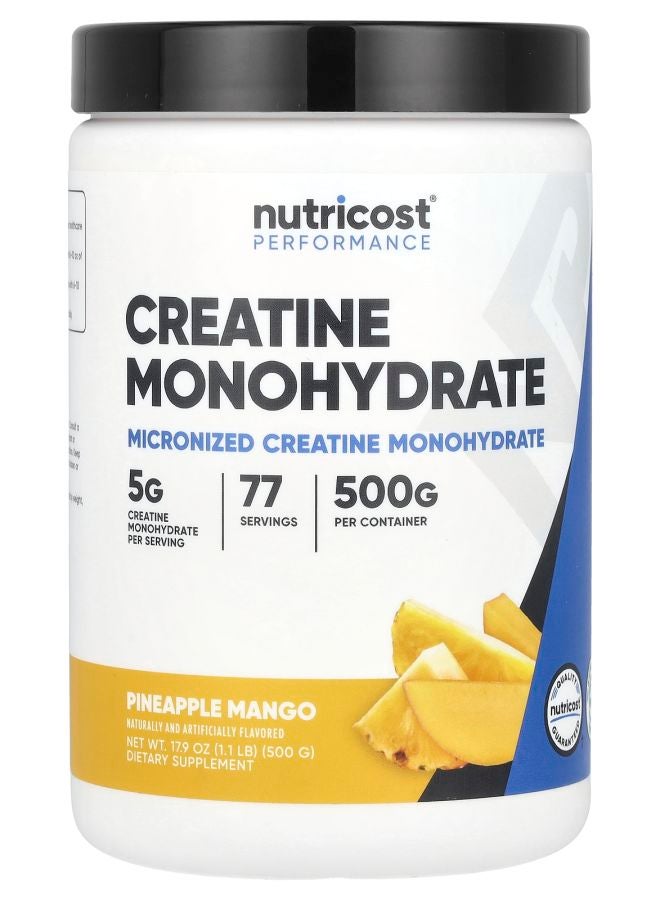 Performance Creatine Monohydrate Pineapple Mango 1.1 lb (500 g)