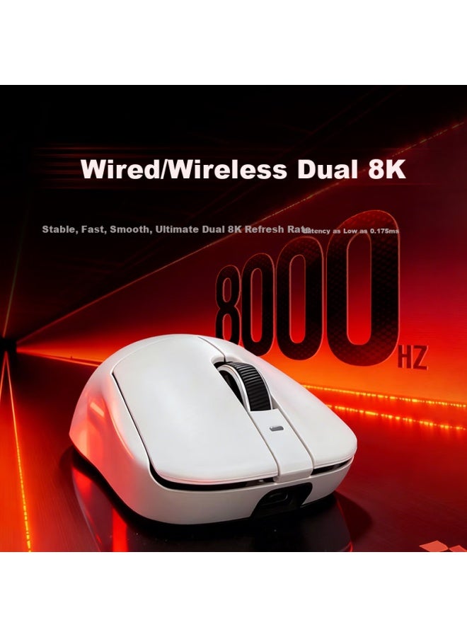 Vgn Dragonfly 3 Master Edition Lightweight Wireless Mouse Gaming Office Long Battery Life All-purpose Mouse 54l15 Flagship Controller Tri-mode Connection Dragonfly 3 Master Edition+ Rose Red - Image 5