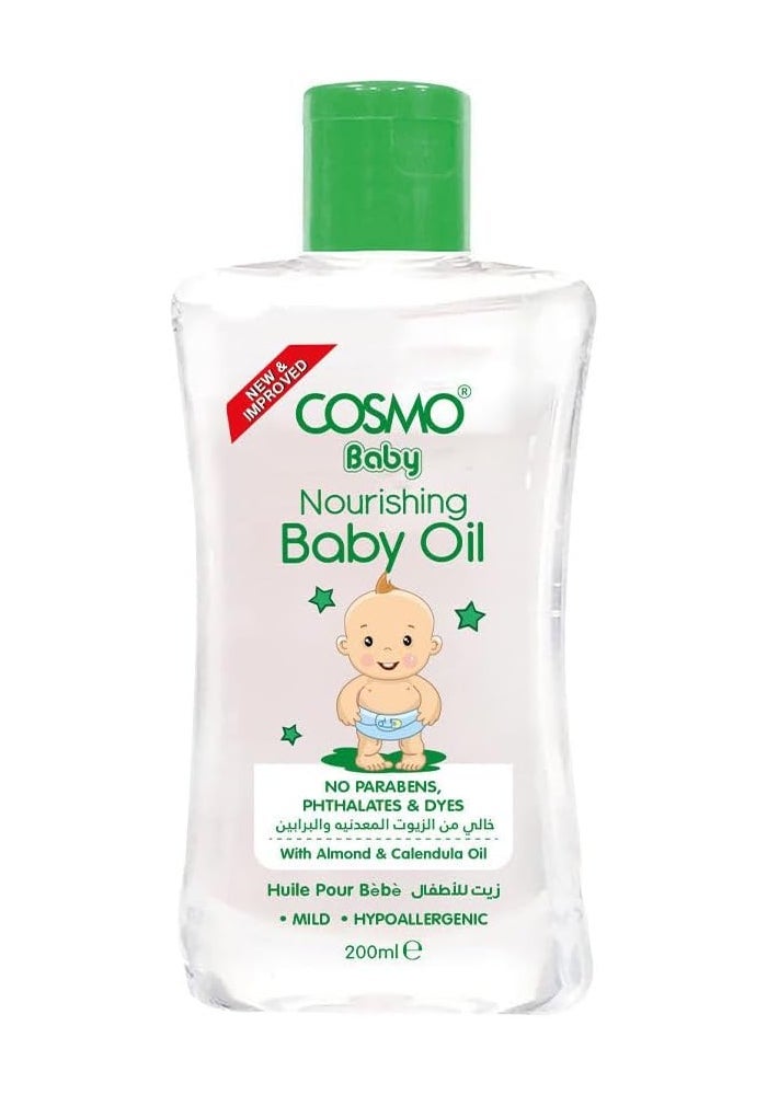 COSMO Baby Nourishing Oil with Almond & Calendula