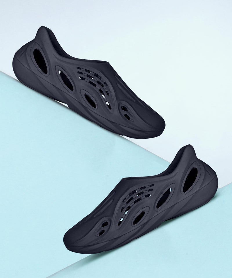 Aqualite NEO-155 Clogs for Men | Lightweight EVA Comfortable Slip-On Footwear | Durable Anti-Slip Men’s Clogs, Travel & Casual Use Navy Blue - Image 2