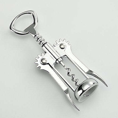 HQY Wing Corkscrew Wine Opener by HQY - Premium All-in-one Wine Corkscrew and Bottle Opener - Risk Free Money-back! - Image 5