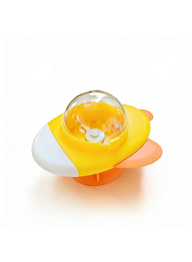 EPET Interactive Dog Treat Dispenser Toy for Mental Stimulation & Boredom Relief (Yellow) - Image 1