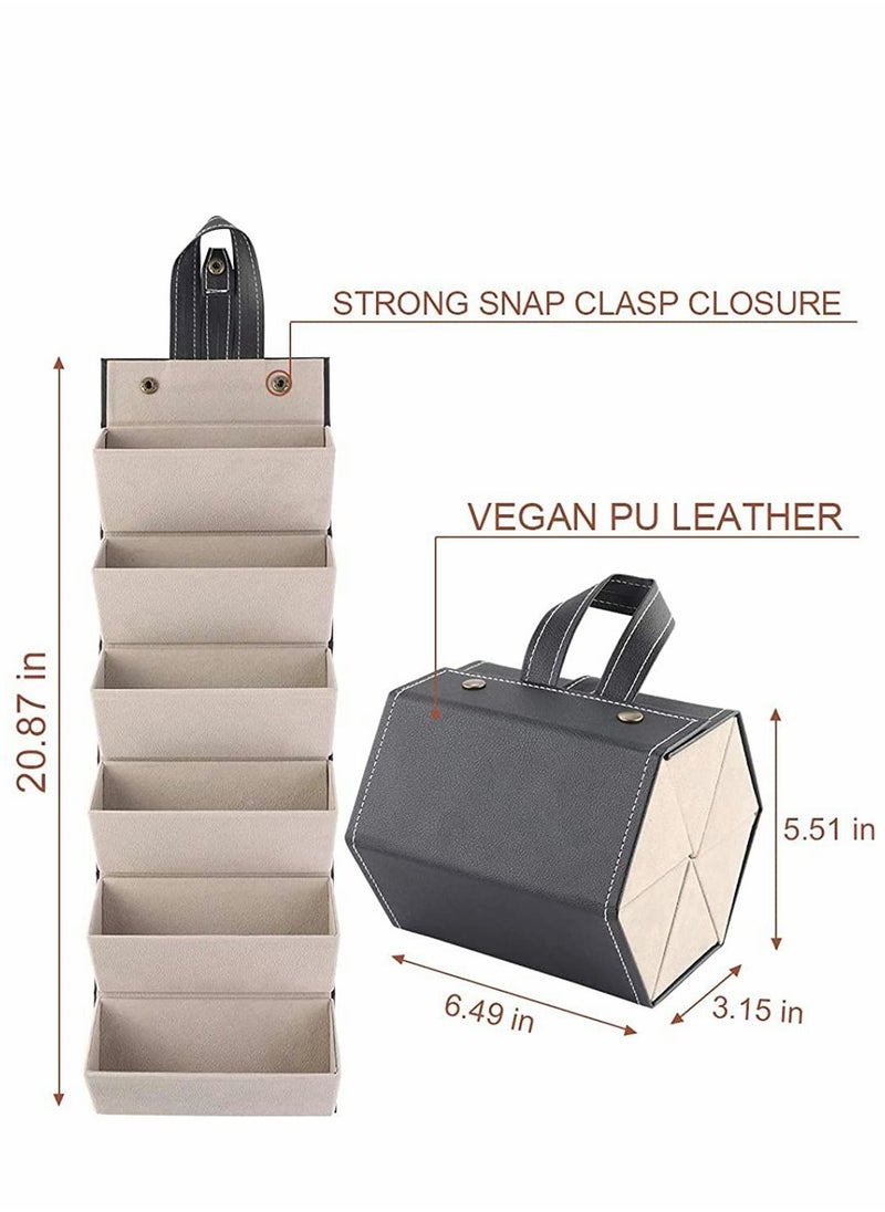 KASTWAVE - Multi-slot Travel Sunglasses Case -Portable Glasses organizer For Storage & Display - Image 1