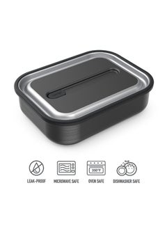 Bentgo Stainless Steel Leak Proof Lunch Box Carbon Black  - Image 4