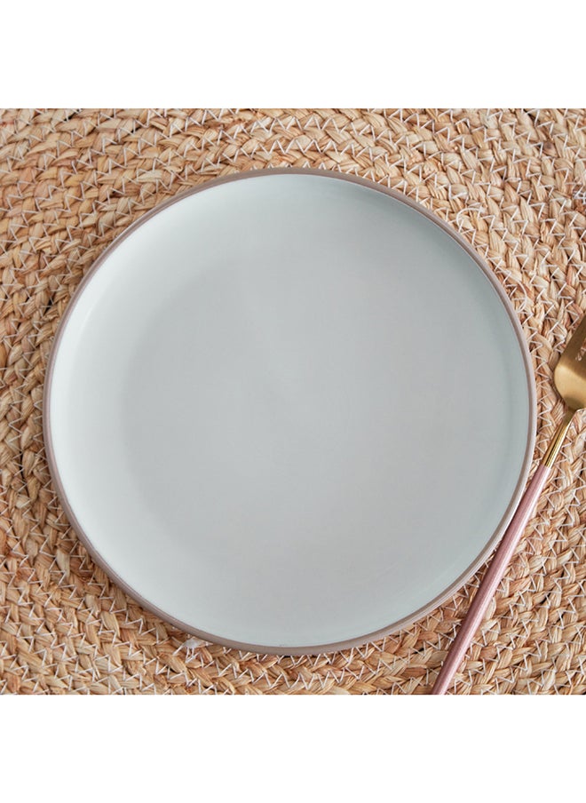 Home Box Olivia Ceramic Side Plate 20x1.5x20 cm  - Image 3