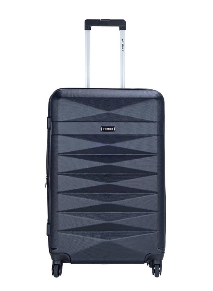 ستارجولد مجموعة أمتعة من 4 قطع، حقيبة سفر صلبة من مادة ABS مع سحاب قابل للتمدد، وعجلات دوارة 360 درجة، وقفل رقمي، وحقيبة سفر خفيفة الوزن بعجلات - Image 2